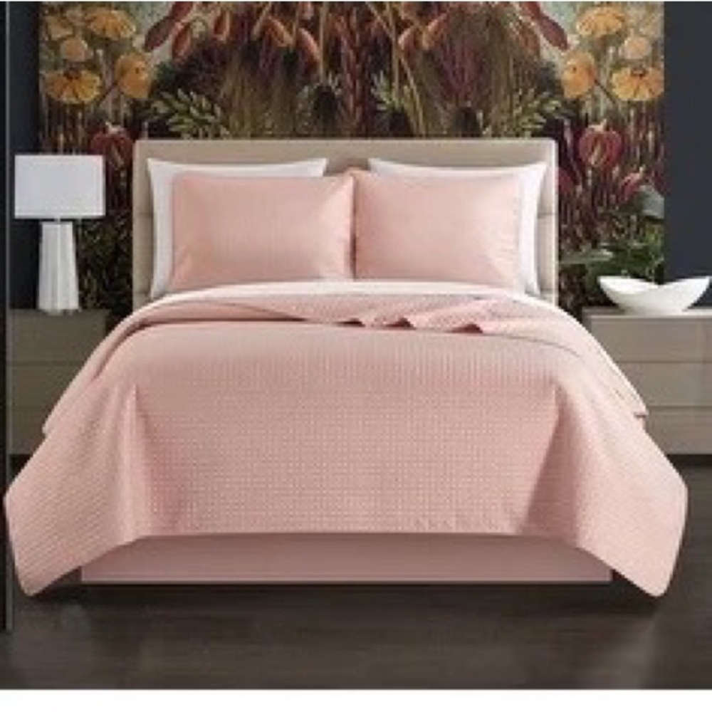 Blush Pink Queen Quilt